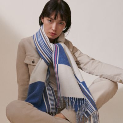 Cashmere shawls and stoles | Hermès Mainland China